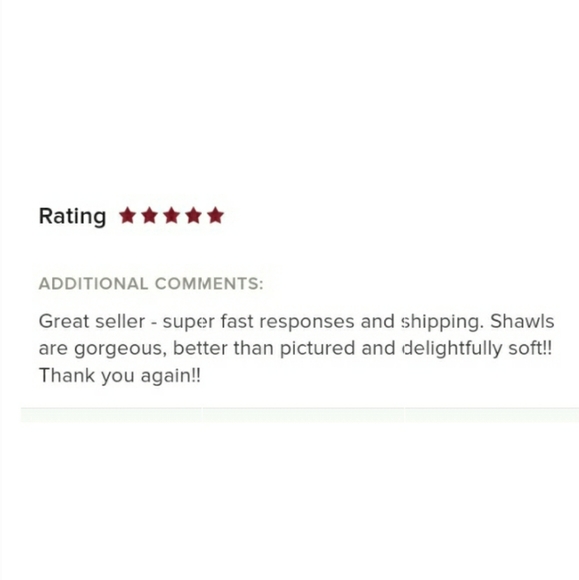 ⭐HP⭐Elegant Cashmere Shawl - Picture 8 of 8